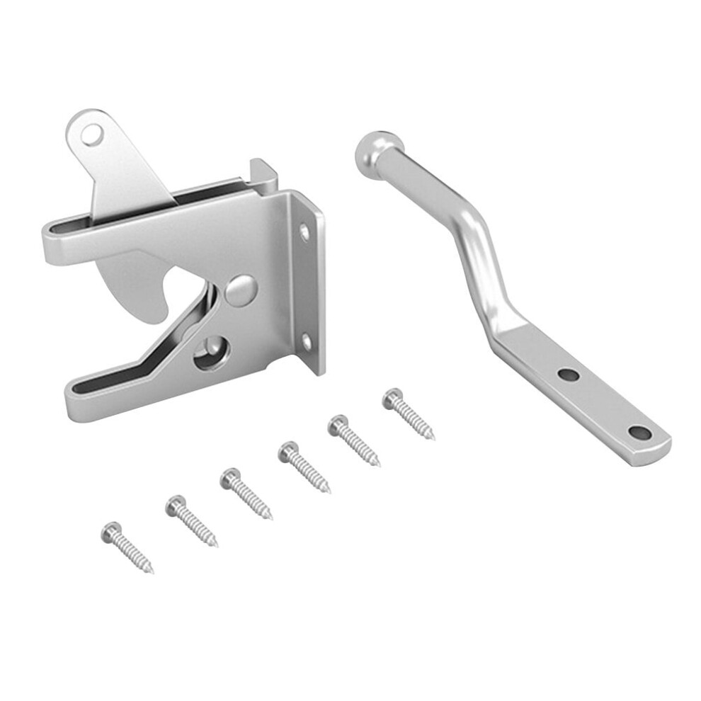 Fence Lock Slide Bolt For Wood Gate With Gravity Lever And 9107258557117