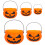 Godishink Halloween Pumpaformad Plast 5 st 1
