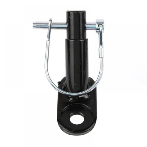 Bicycle Trailer Hitch Connector with Silver Lock Ring 2