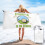 Golf Caddy Microfiber strandhanddoek 30x60 inch 1