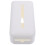 Wall-mounted paper box trash bag holder white ABS 1