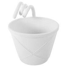 Paniers suspendus en plastique pour le rangement de la cuisine et de la salle de bain
