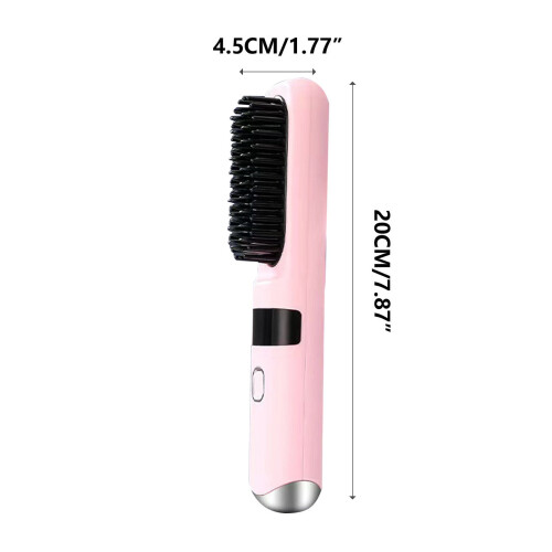 USB-oplaadbare stijltangborstel met 3 temperatuurinstellingen 2
