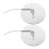 Fire Extinguisher Pit Cover Snuffer Stainless Steel 2 pcs 1