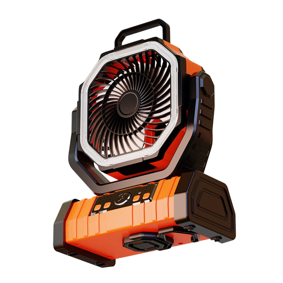 Kayannuo Portable Camping Fan With Led Light And Power Bank 9107258555687