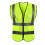 Gilet di sicurezza giallo per corridori e ciclisti 1
