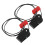 Treadmill Safety Key Replacement 2 pcs Red Aluminum Alloy 1