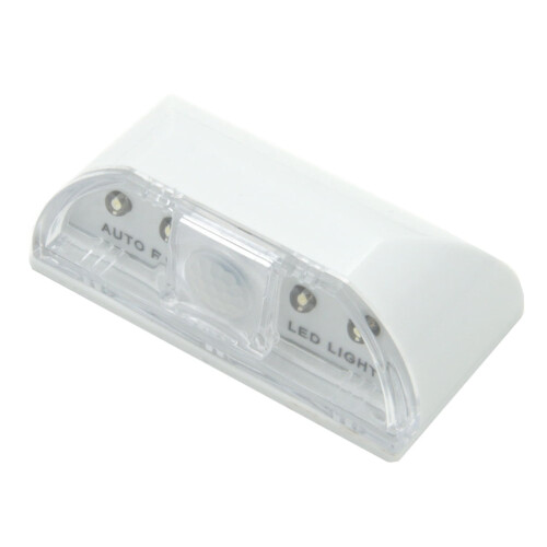LED-bevegelsesnøkkelhullslys hvitt 1 stk.