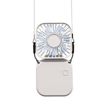 Kayannuo Offerta di Natale Mini Ventilatore pieghevole da appendere con ricarica USB da scrivania, ufficio, tascabile, piccolo ventilatore da esterno