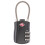 Cadenas antivol extérieur à code noir (1 pièce) 1