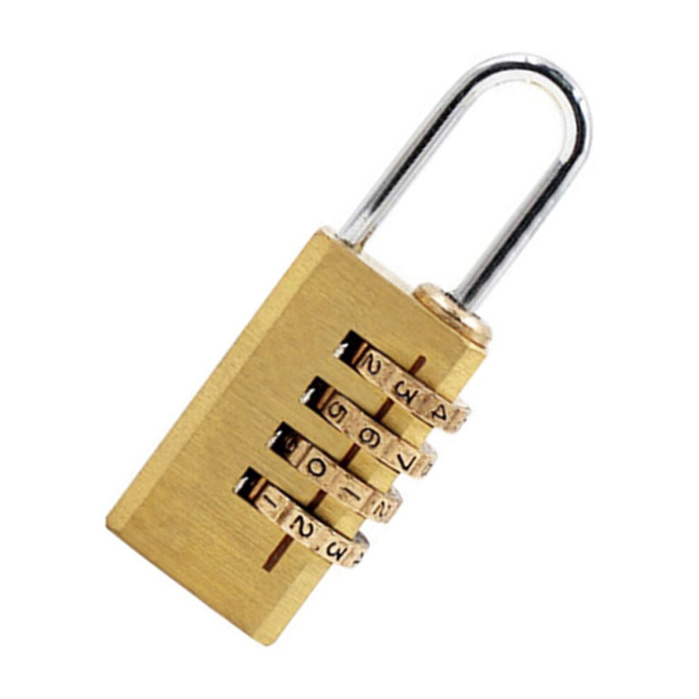 Outdoor Locker Padlock 4-Digit Combination Luggage Lock 9107258559654