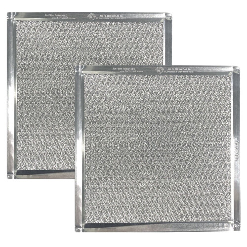 Air Filter Aluminum Mesh Grease Filter 8x8x3/32" 2 Pack