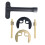 Copper Bathroom Faucet Single Handle1Piece 1