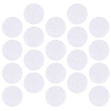 Round Cotton Filter Pad White 3 Packs 150pcs