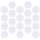 Round Cotton Filter Pad White 3 Packs 150pcs 1