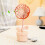 Kayannuo Mini USB oplaadbare handventilator Pink2Speeds 1