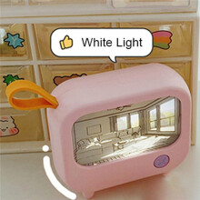 Luce Notturna A LED per Dipingere La TV, Carina, Lampada da Tavolo per L'Apprendimento Dei Bambini, Decorazione per La Casa, Illuminazione
