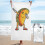 Πετσέτα παραλίας Taco Cinco De Mayo Microfiber 30x60 ίντσες 1