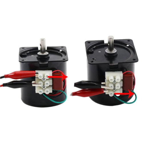 Moteur à réduction synchrone à aimant permanent AC220V28W 1