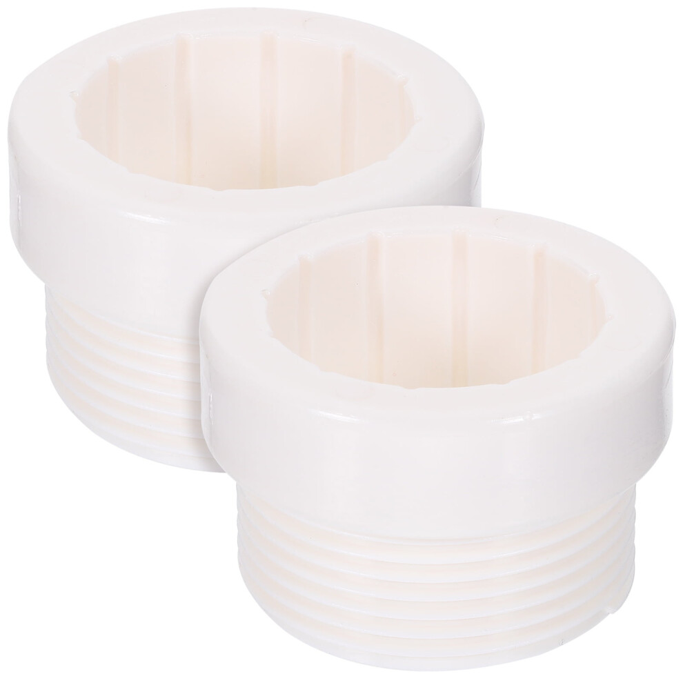 Pool Umbrella Stabilizer Adapter Threaded Sleeve 2 Pcs 9107258567475