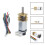 Mosiee GA12N20 encoder motore ingranaggio 6V 1PCS 8