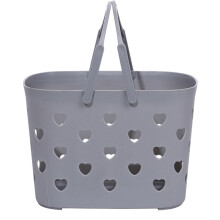Panier de douche portable Penkiiy avec poignée (1 pièce)