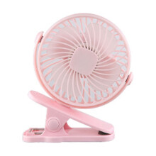 Ventilateur Ă pince Floleo 6 pouces, mini ventilateur USB 3 vitesses, 1200 mAh