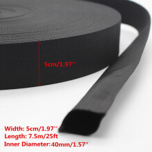 Nylon beschermhoes voor lasbranderslang van 7,6 meter