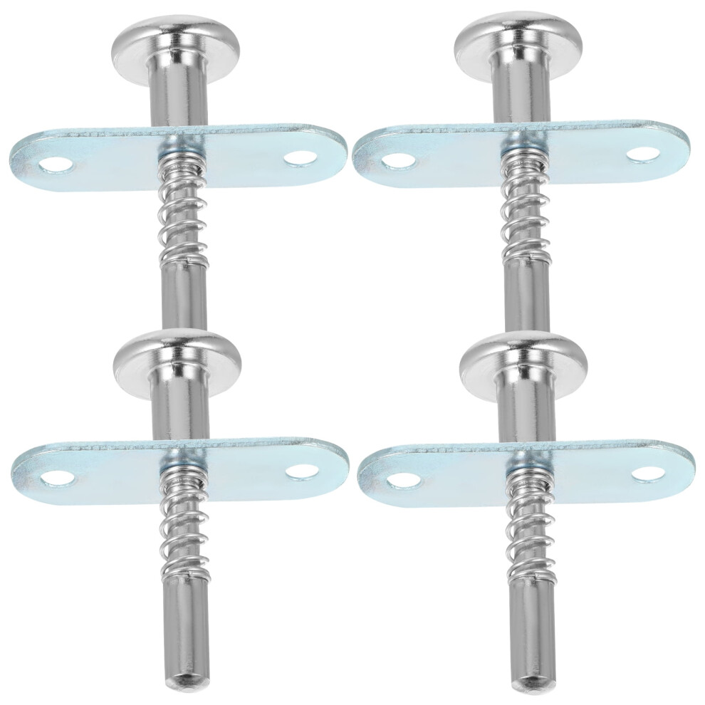 Iron Plunger Latch For Furniture And Bed Hardware 4Pcs 9107258557773