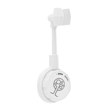 Support mural réglable et pivotant pour pommeau de douche (1 pièce)