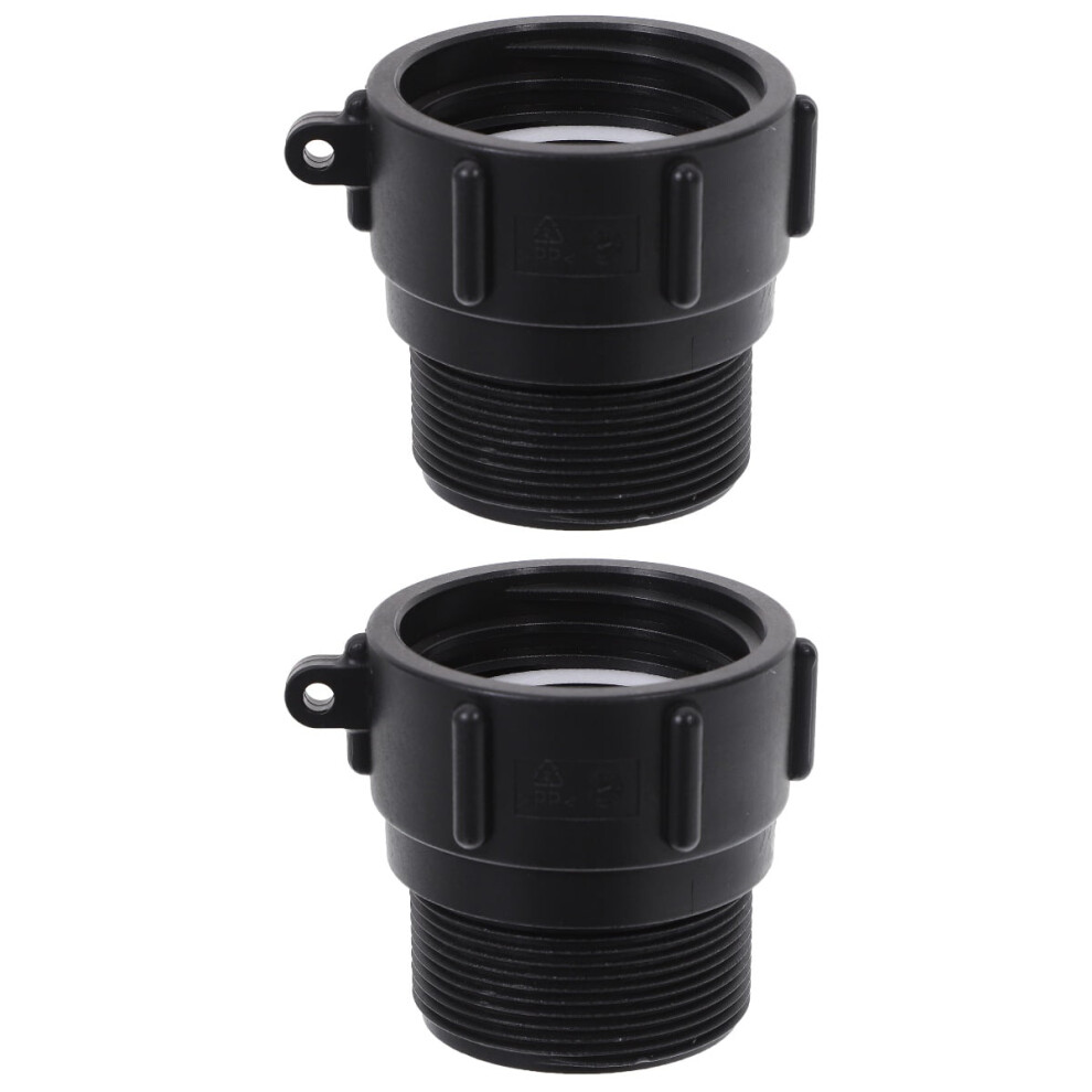 Ibc Tote Adapter Heavy Duty S60x6mm To 2 Inch With Gasket 9107258568786