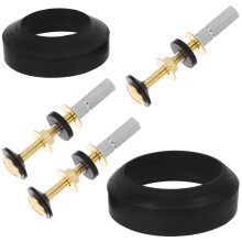 Toilet Tank Bolt Replacement Kit with Washers and Gasket