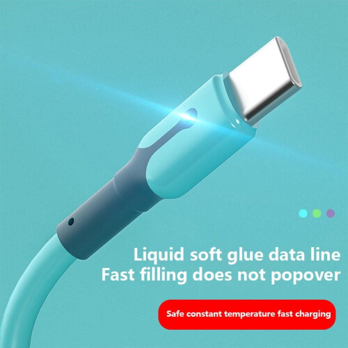 USB-C Cable Braided 3A 480Mbps 1m 2