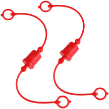 Stofkappen voor hydraulische koppelingen (mannelijk en vrouwelijk, 2 sets)