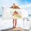 Toalha de praia profissional Grandpa em microfibra, 76 x 152 cm (30 x 60 polegadas). 1