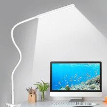 Lampe de lecture LED Kayannuo avec col de cygne flexible et pince,