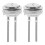 Toilet Lid Button Replacement Kit ABS 2 pcs 1