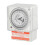 Timer meccanico AC220V 24 ore Interruttore analogico per guida DIN 1