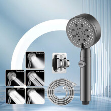 Pommeau de douche Kayannuo5 niveaux sous pression