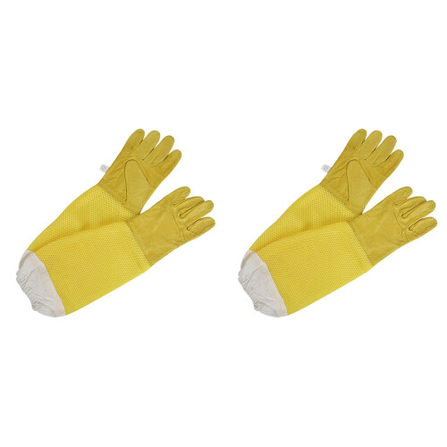 Eease beekeeping gloves sheepskin 2 pcs
