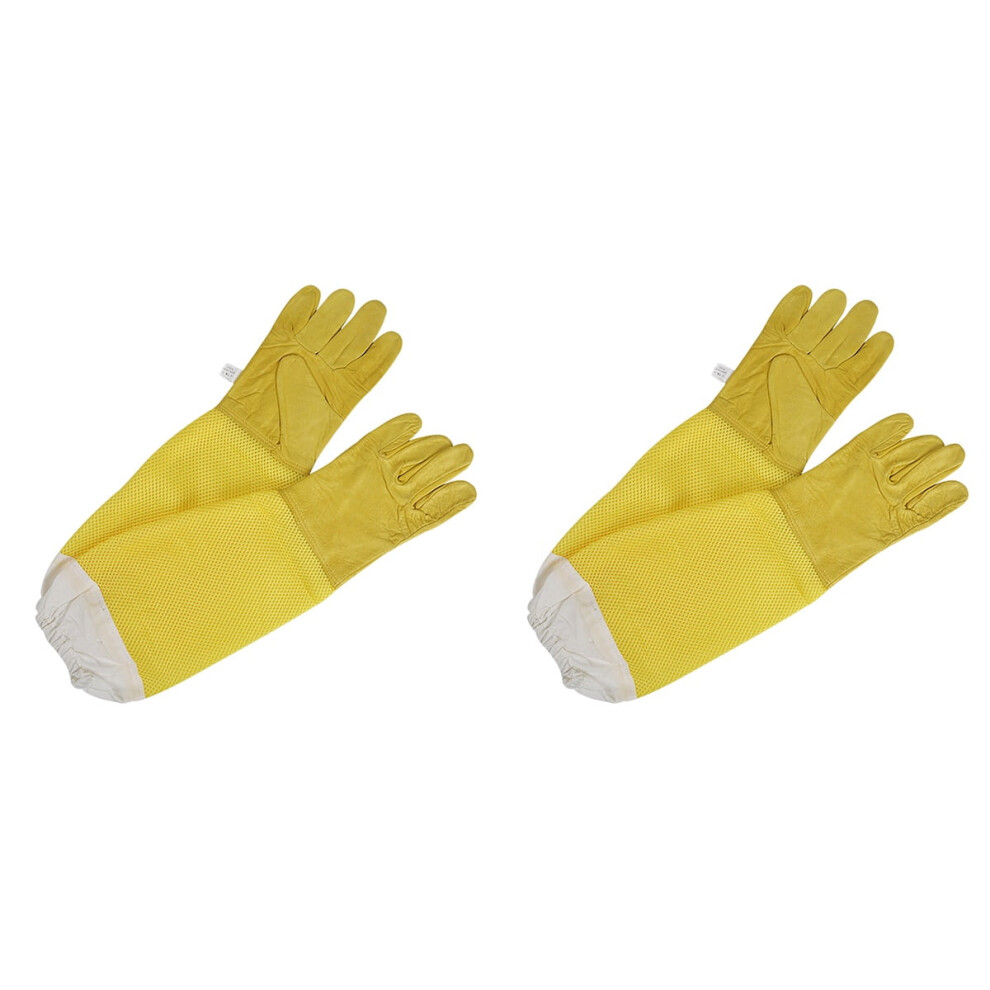 Eease Beekeeping Gloves Sheepskin 2 Pcs 9107258563392