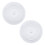 Bouchon de baignoire en silicone avec couvercle plat (lot de 2) 1