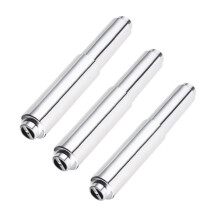 Suporte para rolo de papel higiênico com mola e eixo (3 peças)