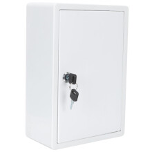 Wandgemonteerde melkflespakketbox met slot