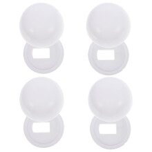 Toilet Bolt Cover Set Practical Decorative 4 Pair
