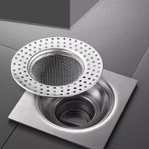 Filtre d'évier en acier inoxydable 7,8 cm