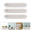 Plastic flowerpot trays gardening base 3 pcs 6