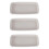 Plastic flowerpot trays gardening base 3 pcs 7