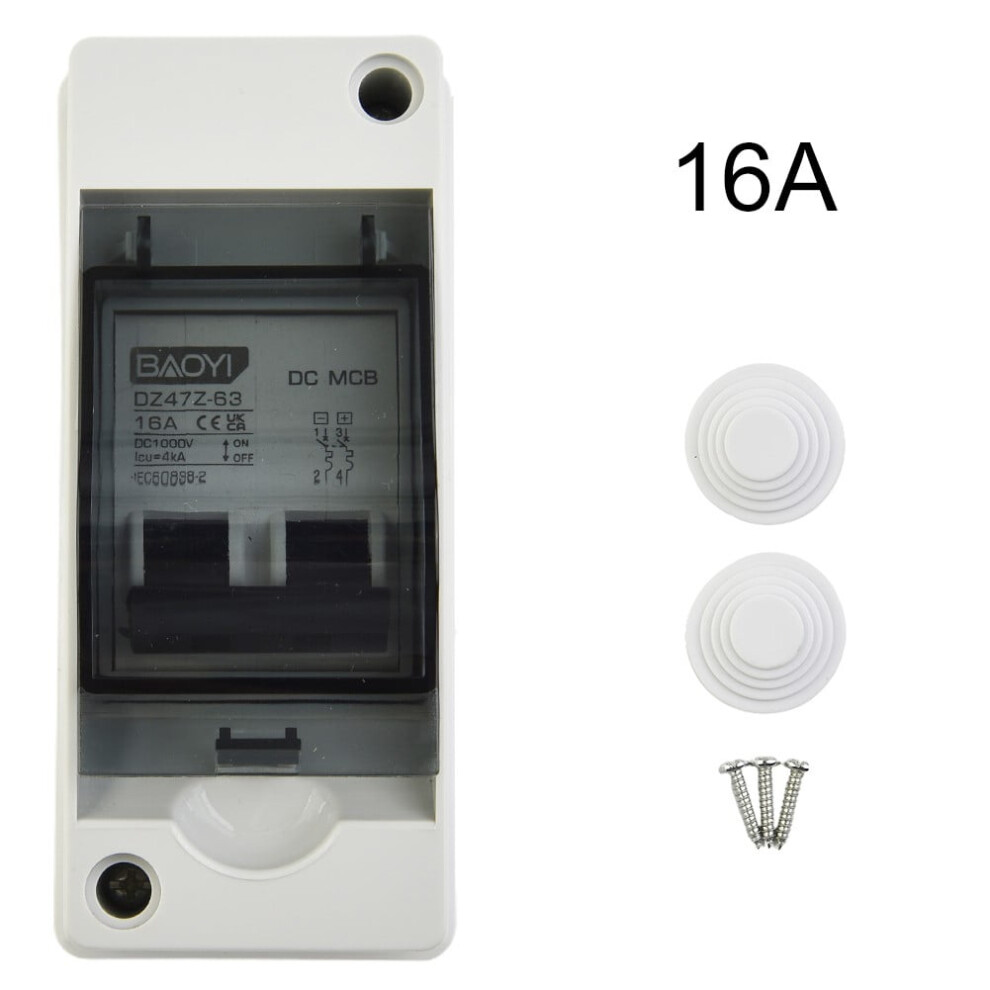 Solar Pv Combiner Box With Dc Circuit Breaker And Junction 9314556037191