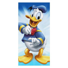 Donald Duck Strandtuch in Übergröße, 80 x 160 cm